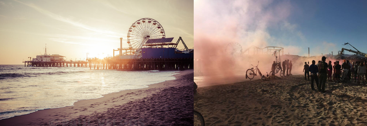 Landed in Los Angeles